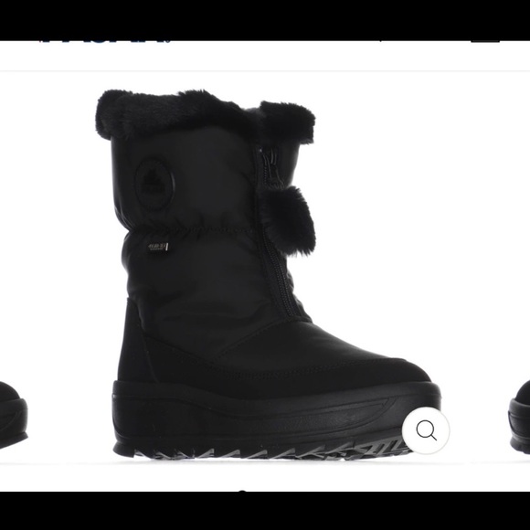 PAJAR WOMEN’S TOBY NYLON IRON WINTER BOOTS -BLACK 39 - Picture 3 of 9